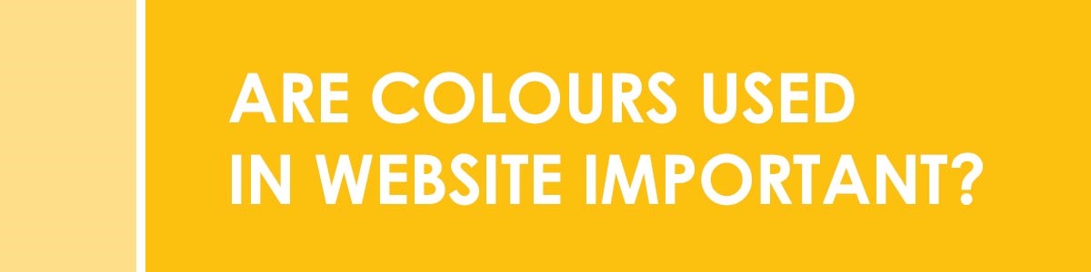 Are Colours used in Website Important