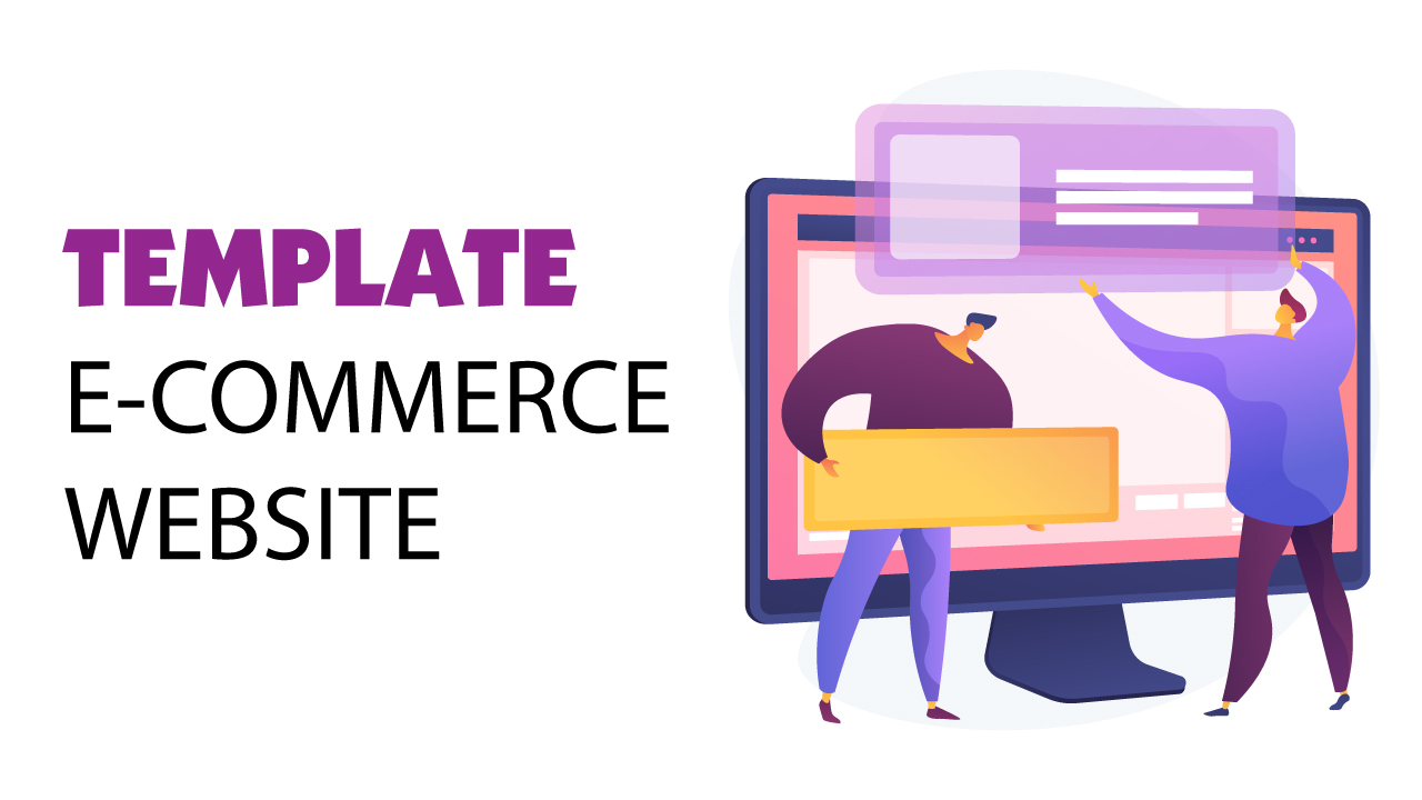 Template e-commerce website 
