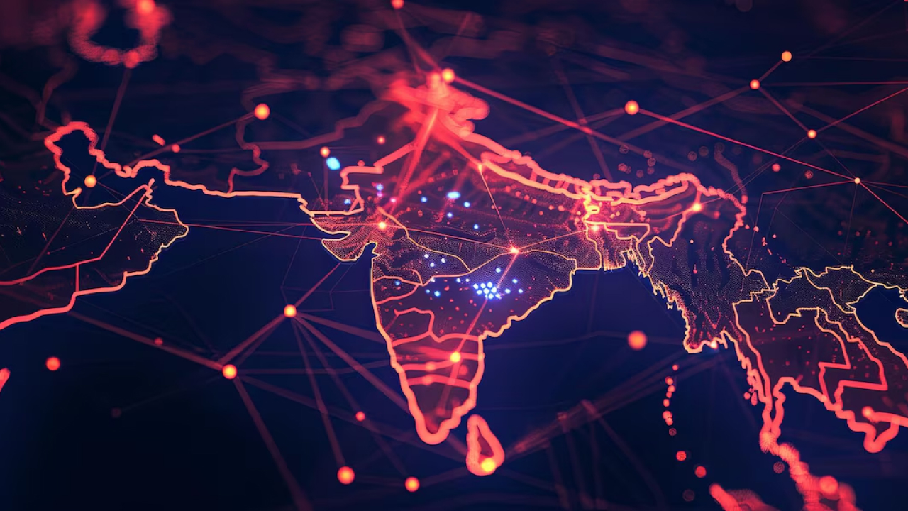 Revalmaps visualize data on the map of India
