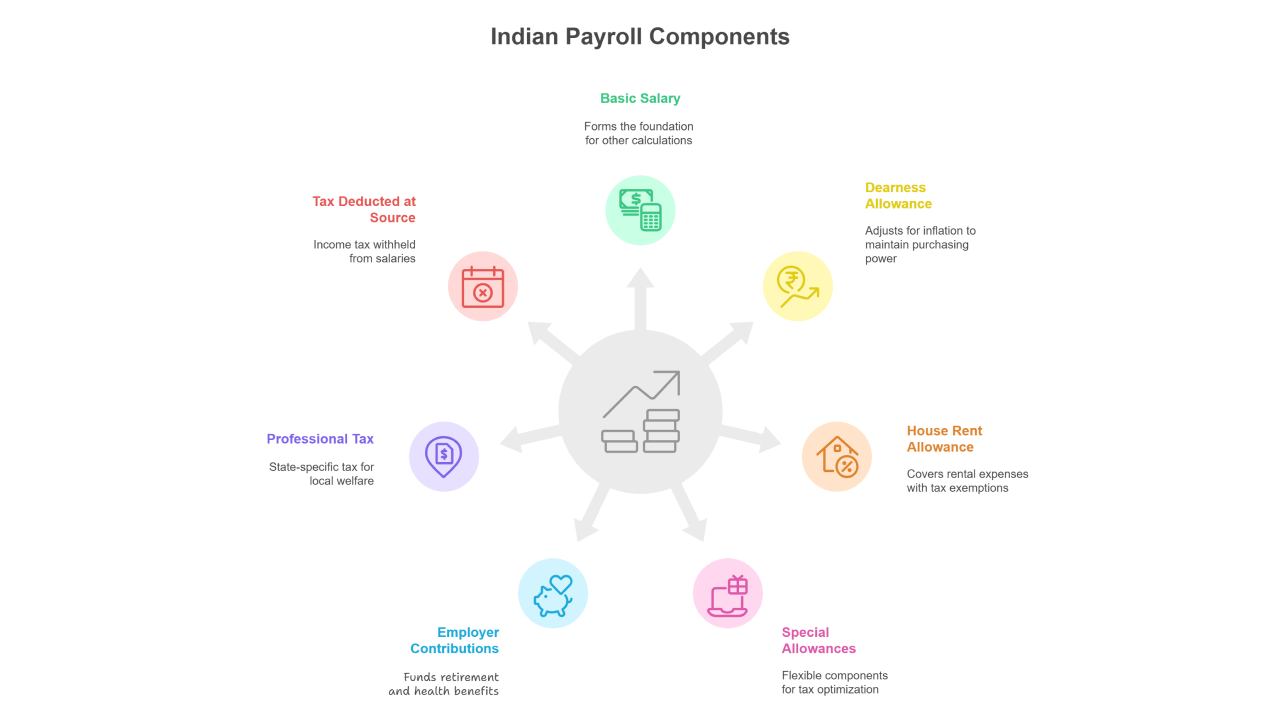 Key Components of Indian Payroll